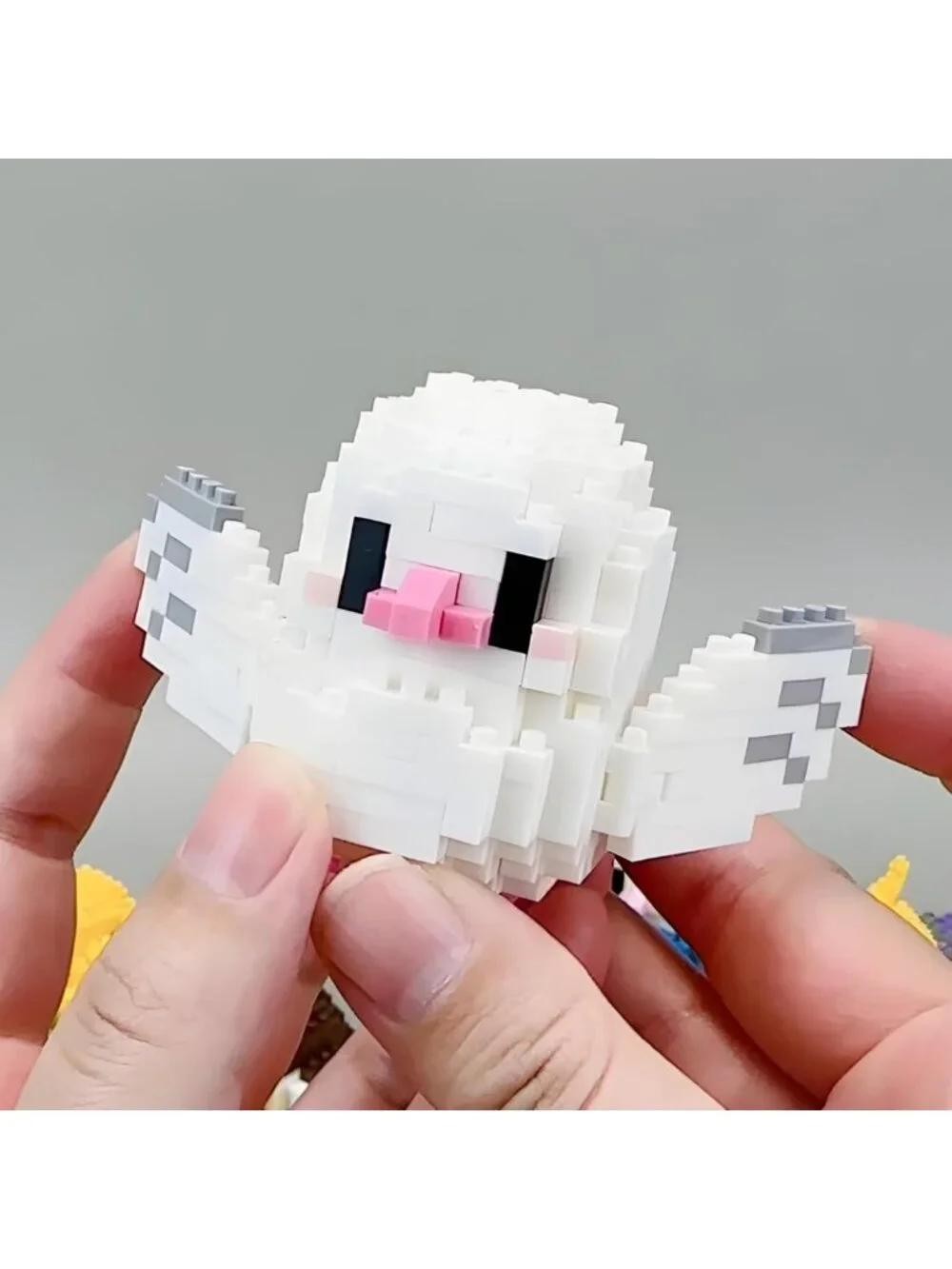 Micro Mini Parrots Building Block Set | Animal Model Kits for Kids | 6 Boxes